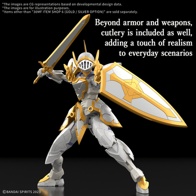 BANDAI HOBBY 30MF ITEM SHOP 6 （GOLD / SILVER OPTION）