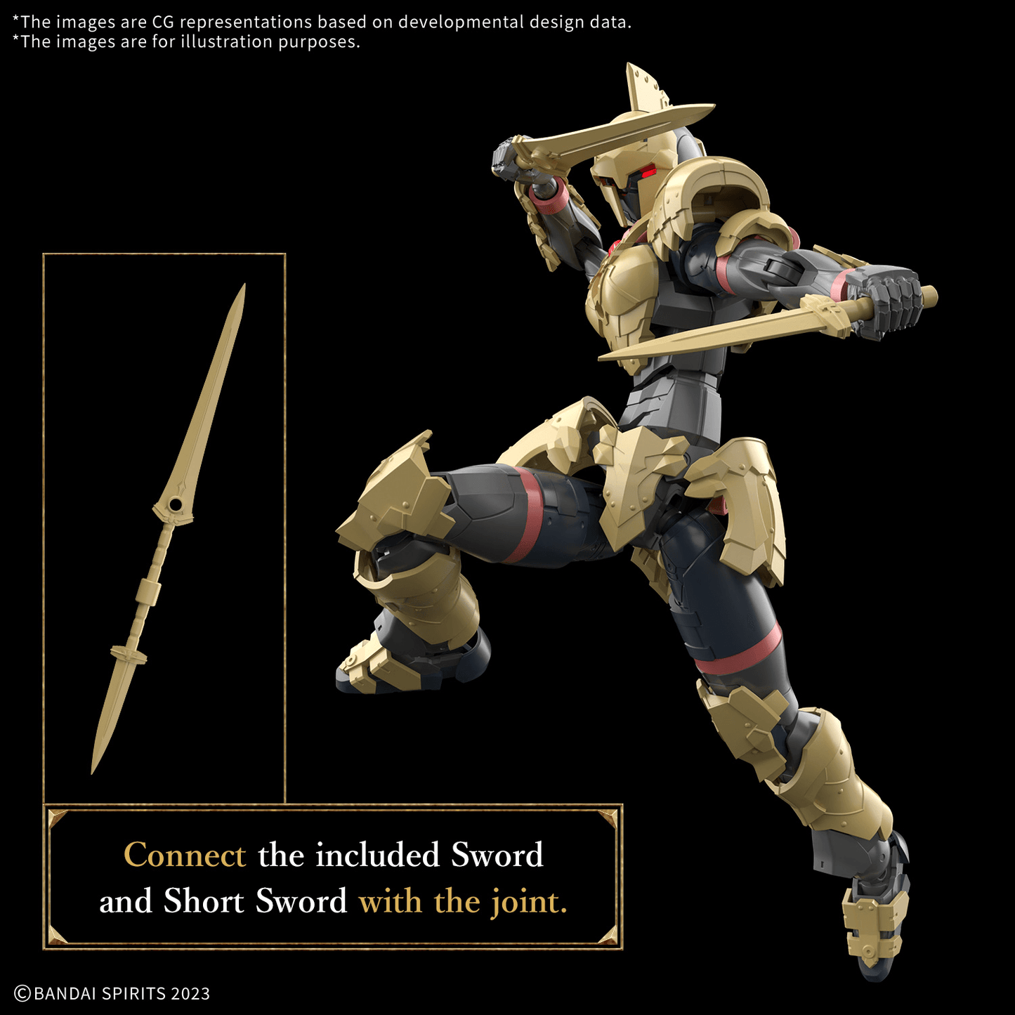 BANDAI HOBBY 30MF LIBER SWORDMAN