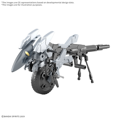 BANDAI HOBBY 30MM 1/144 Extended Armament Vehicle (METAL CANNON BIKE Ver.)