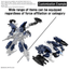BANDAI HOBBY 30MM 1/144 OPTION PARTS SET 25 (FULL ARMOR UNIT 3/MULTI-JOINT)