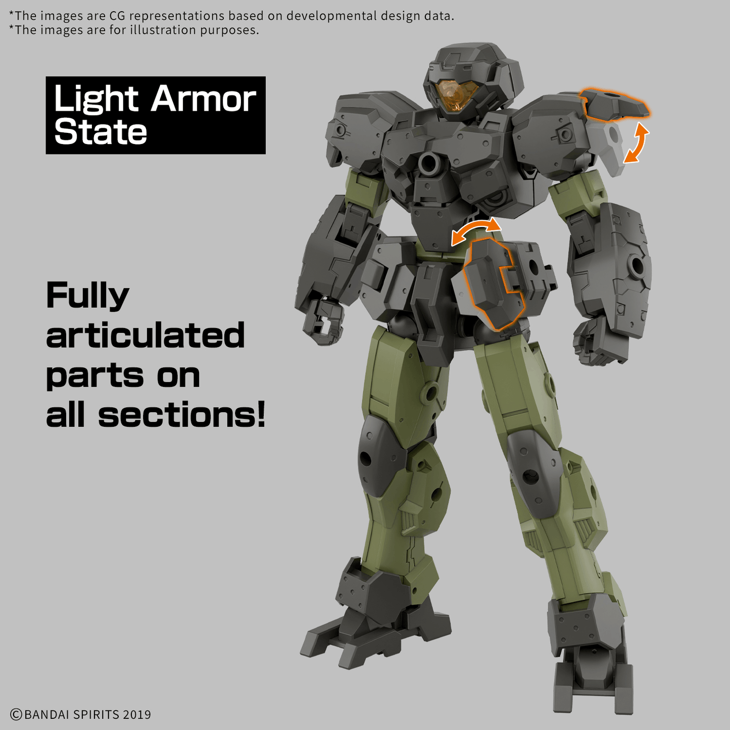 BANDAI HOBBY 30MM 1/144 eEXM-23 TECPROT 02