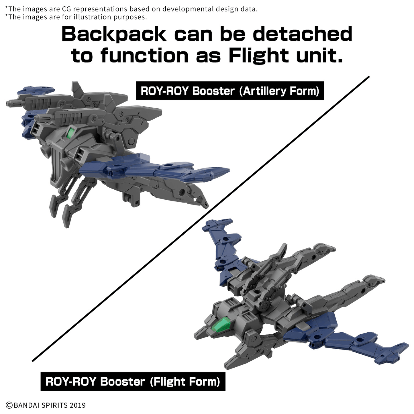 BANDAI HOBBY 30MM 1/144 eEXM-40 IGLIGHT (HIGH-MOBILITY TYPE)