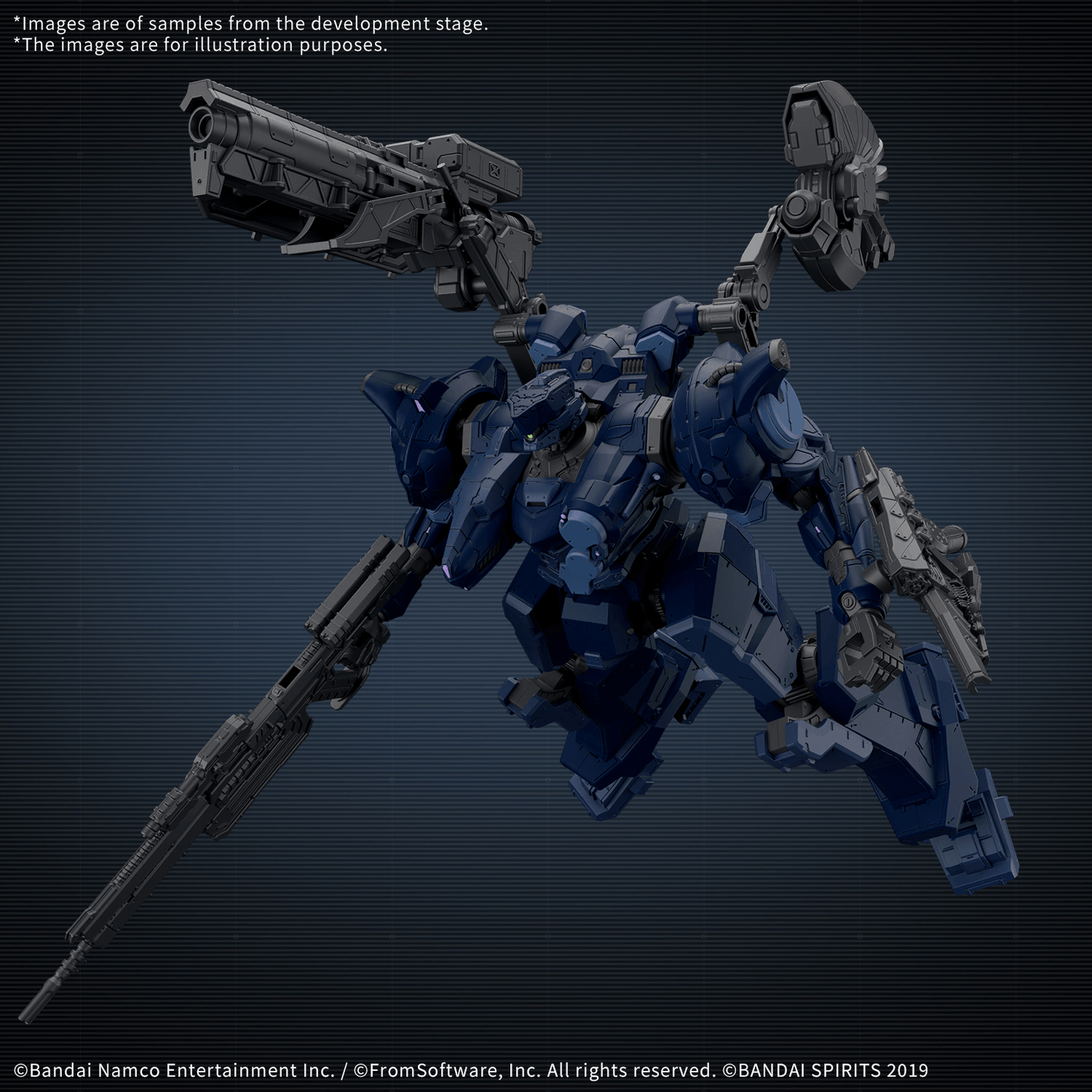 BANDAI HOBBY 30MM ARMORED CORE Ⅵ FIRES OF RUBICON ARQUEBUS CORPORATION VP-40S LOCKSMITH
