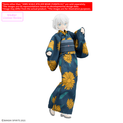 BANDAI HOBBY 30MS SCALE ATELIER WEAR （YUKATA 01）
