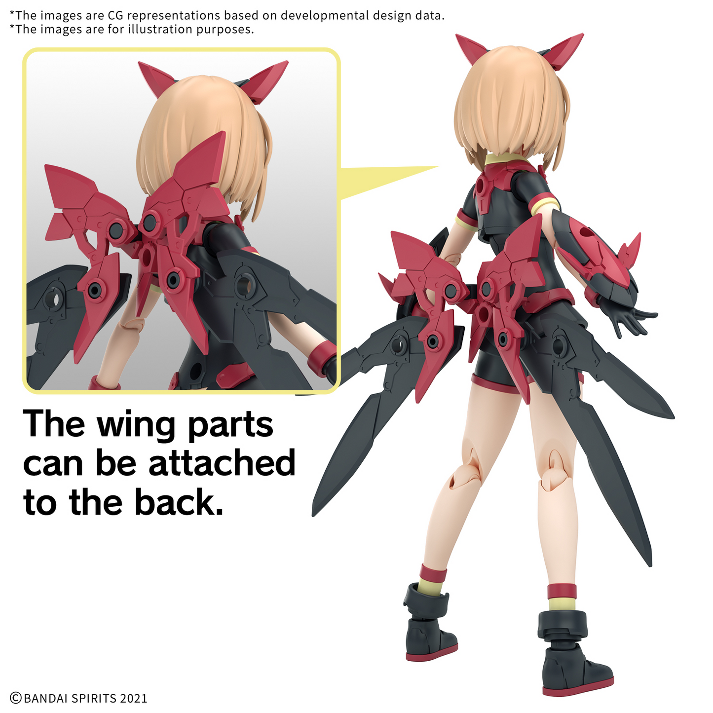 BANDAI HOBBY 30MS TIASHA (DAHLIA WEAR) ［COLOR B］