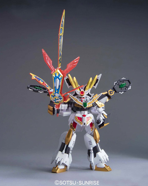 BANDAI HOBBY BB172 Kengou Gundam (Kirahagane Gokusai Ver)