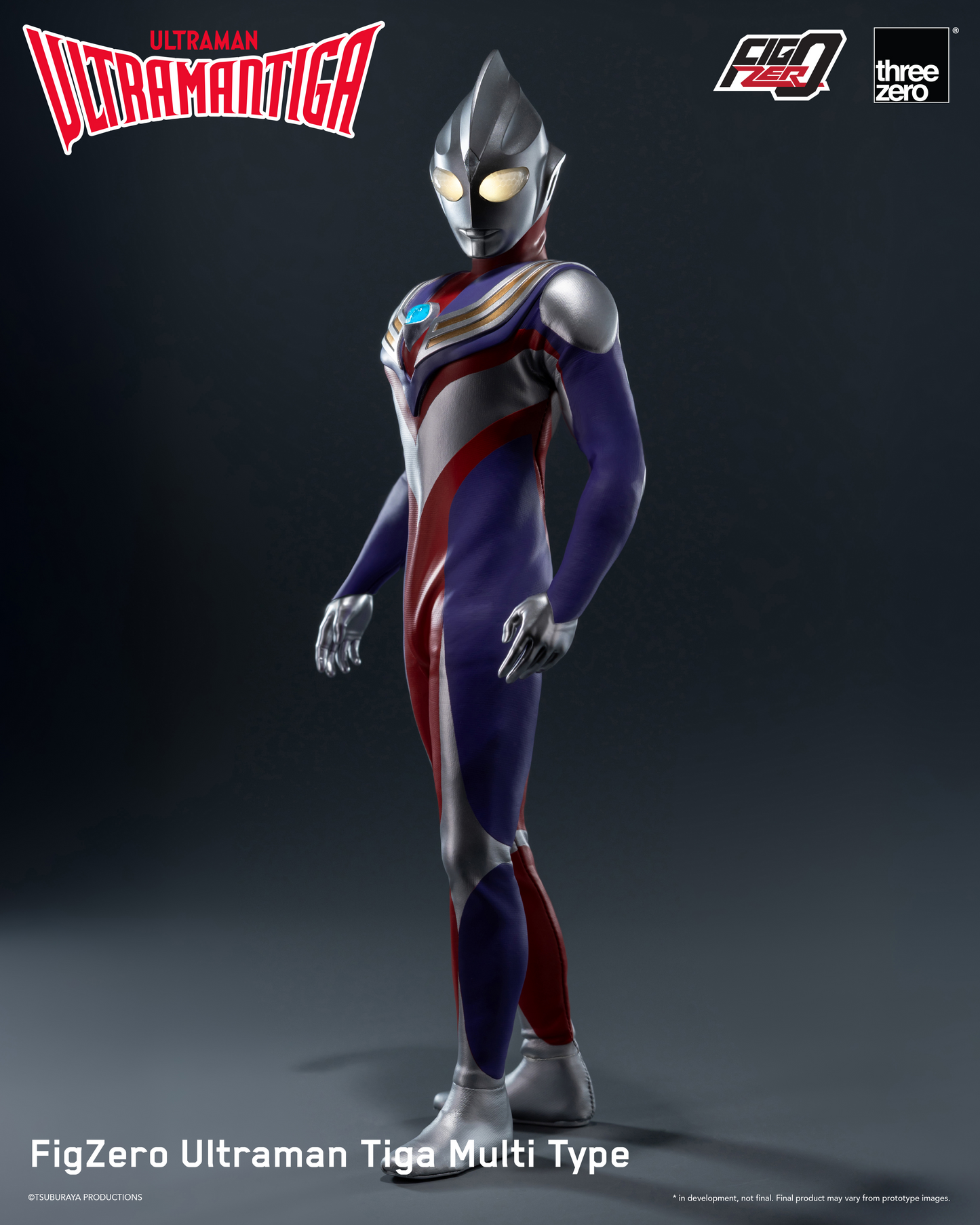 threezero FigZero Ultraman Tiga Multi Type