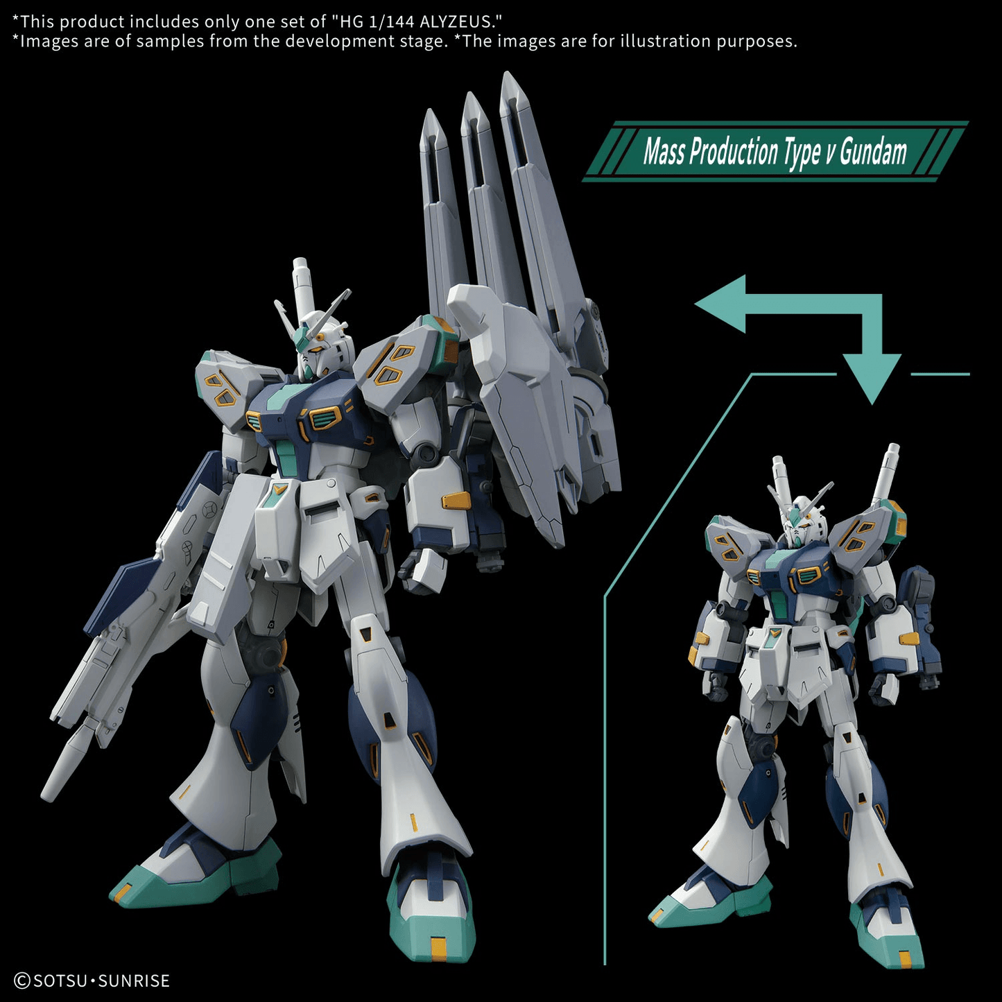 BANDAI HOBBY HG 1/144 Alyzeus