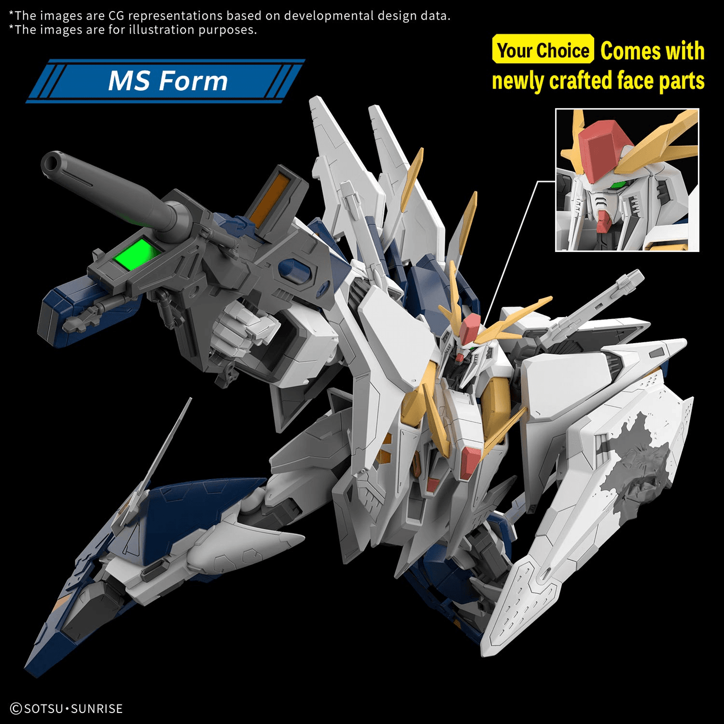 BANDAI HOBBY HG 1/144 Xi Gundam (MOBILE SUIT GUNDAM HATHAWAY The Sorcery of Nymph Circe)