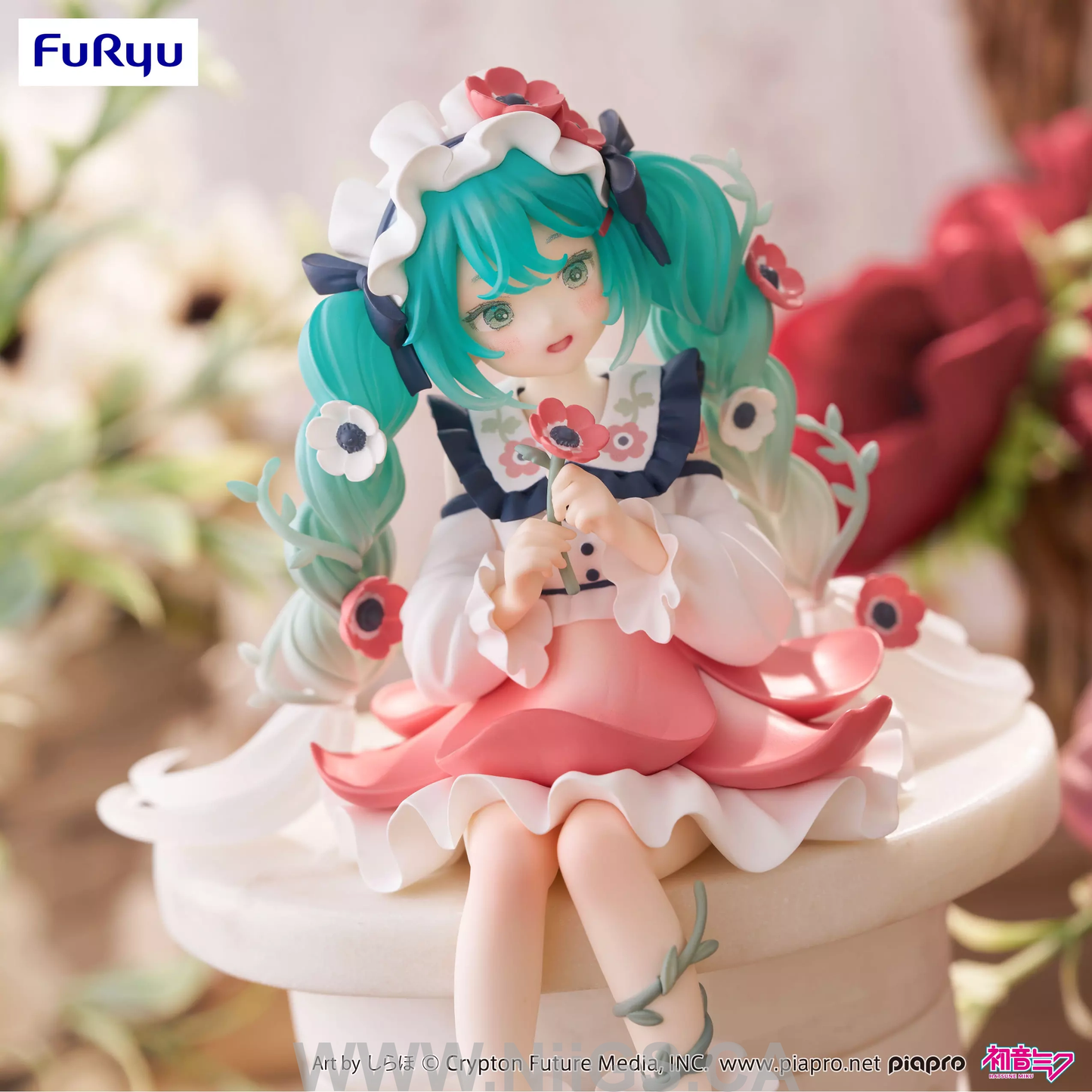 FuRyu Hatsune Miku Noodle Stopper Figure -Flower Fairy Anemone-