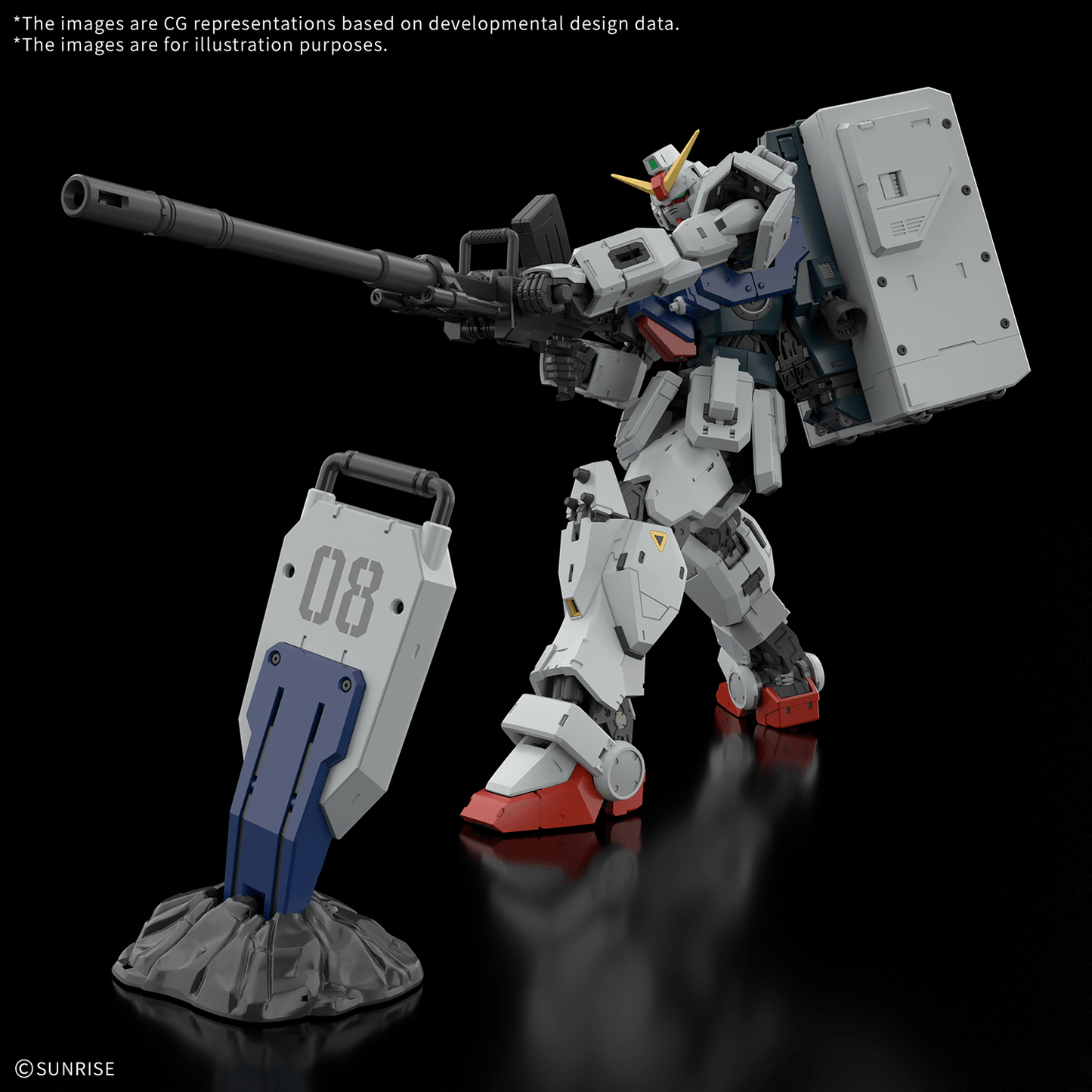 BANDAI HOBBY RG 1/144 GUNDAM GROUND TYPE
