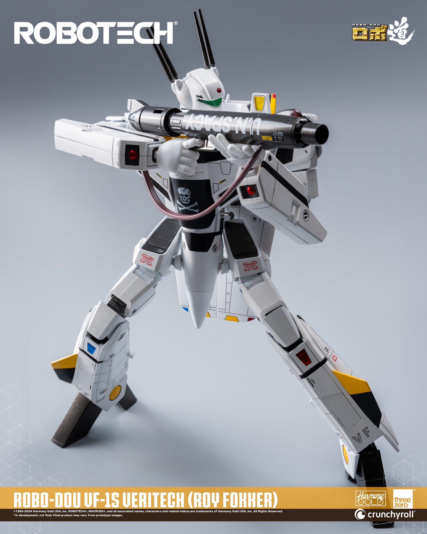 Three Zero ROBO-DOU ROBOTECH VF‐1S Veritech (Roy Fokker)