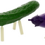 Shoryo Uma Plastic Model Cucumber & Eggplant