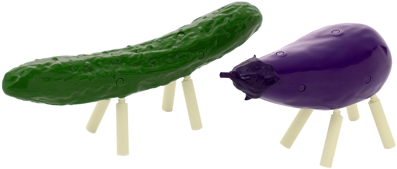 Shoryo Uma Plastic Model Cucumber & Eggplant
