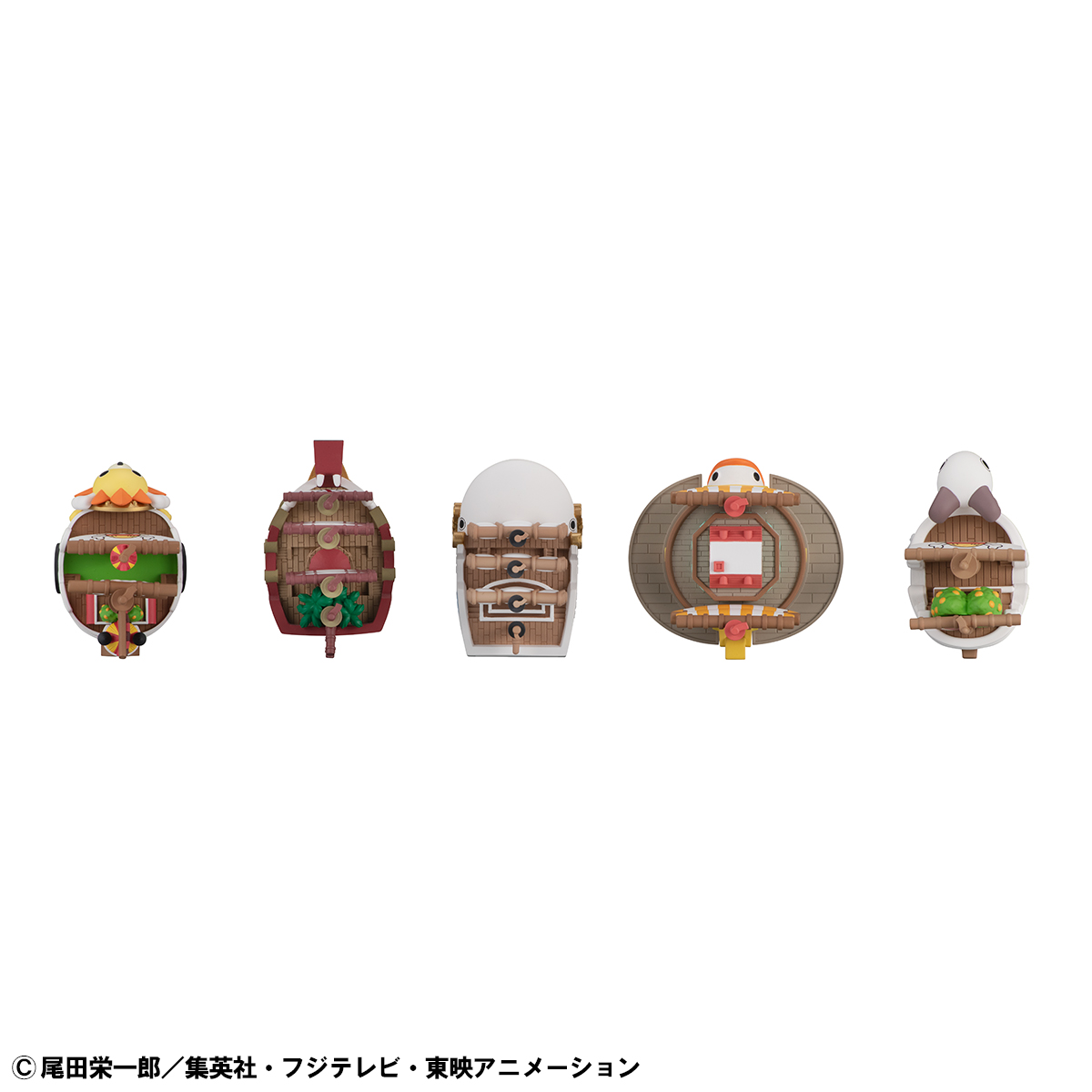 MegaHouse Yuracolle series ONE PIECE GRAND LINE collection Special Packaging Set