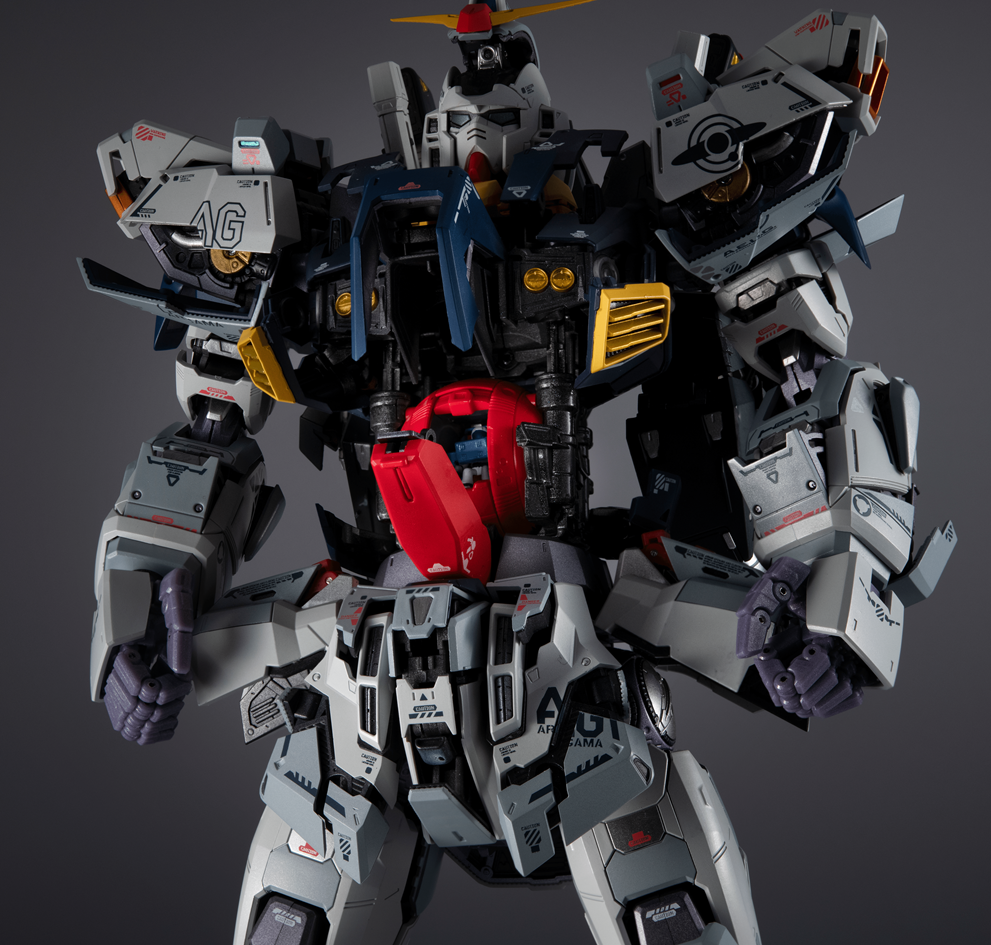 METAL STRUCTURE KAITAI-SHOU-KI RX-178 GUNDAM Mk-Ⅱ (A.E.U.G.)