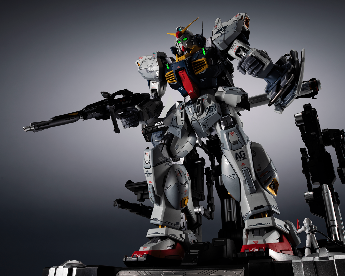 METAL STRUCTURE KAITAI-SHOU-KI RX-178 GUNDAM Mk-Ⅱ (A.E.U.G.)