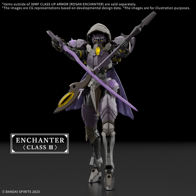 BANDAI HOBBY 30MF CLASS UP ARMOR （ROSAN ENCHANTER）