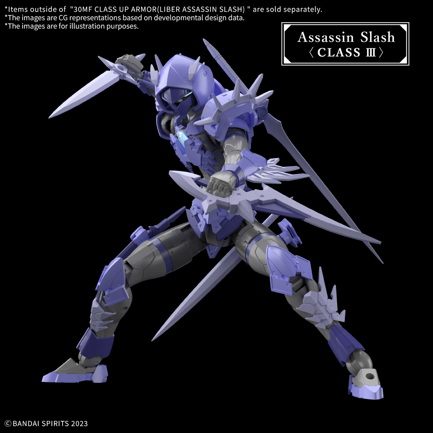 BANDAI HOBBY 30MF CLASS UP ARMOR(LIBER ASSASSIN SLASH)