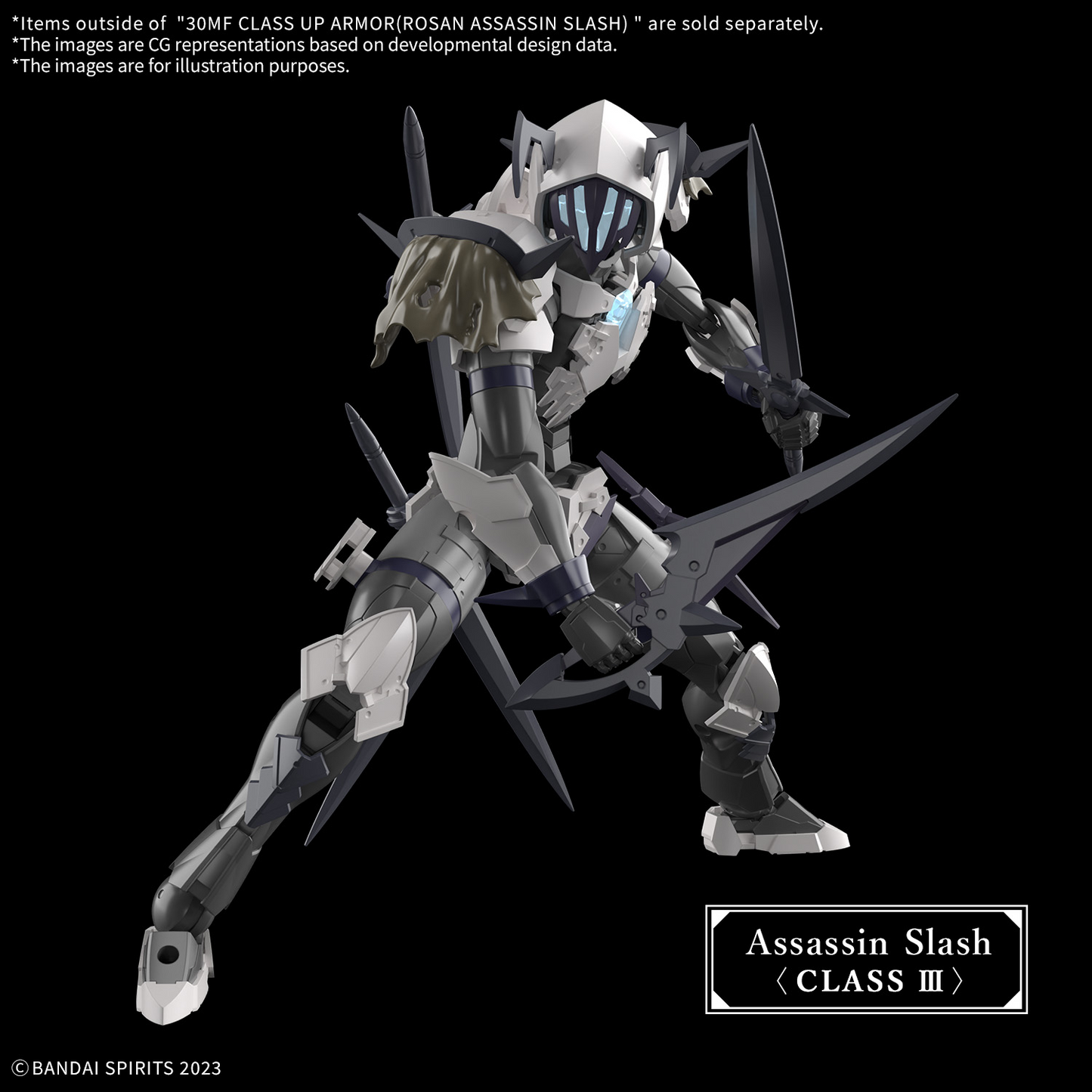 BANDAI HOBBY 30MF CLASS UP ARMOR(ROSAN ASSASSIN SLASH)