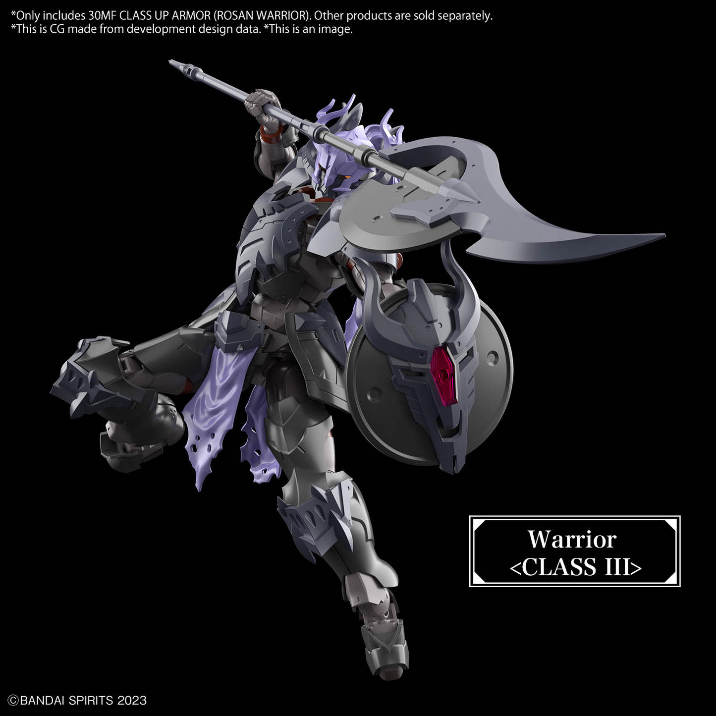 BANDAI Hobby 30MF CLASS UP ARMOR (ROSAN WARRIOR)