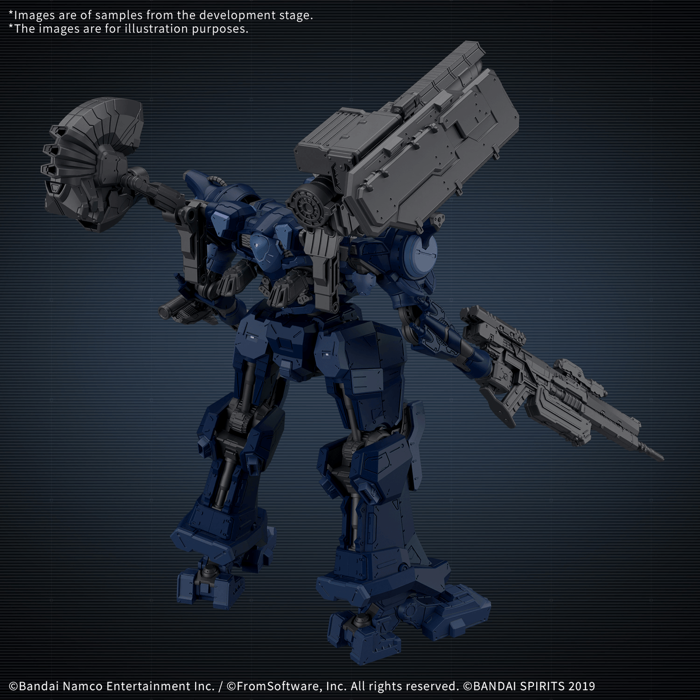BANDAI HOBBY 30MM ARMORED CORE Ⅵ FIRES OF RUBICON ARQUEBUS CORPORATION VP-40S LOCKSMITH