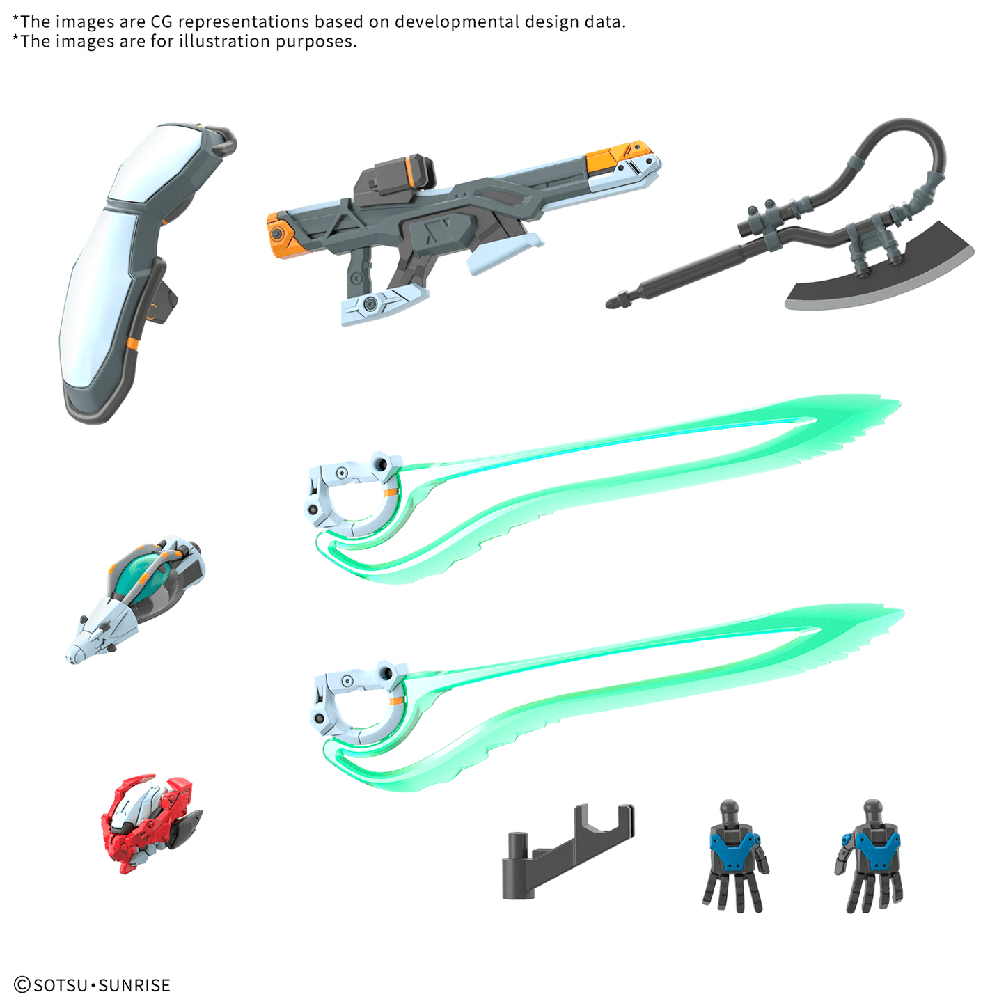 BANDAI HOBBY HG 1/144 GQuuuuuuX(Endymion Unit Awakened)