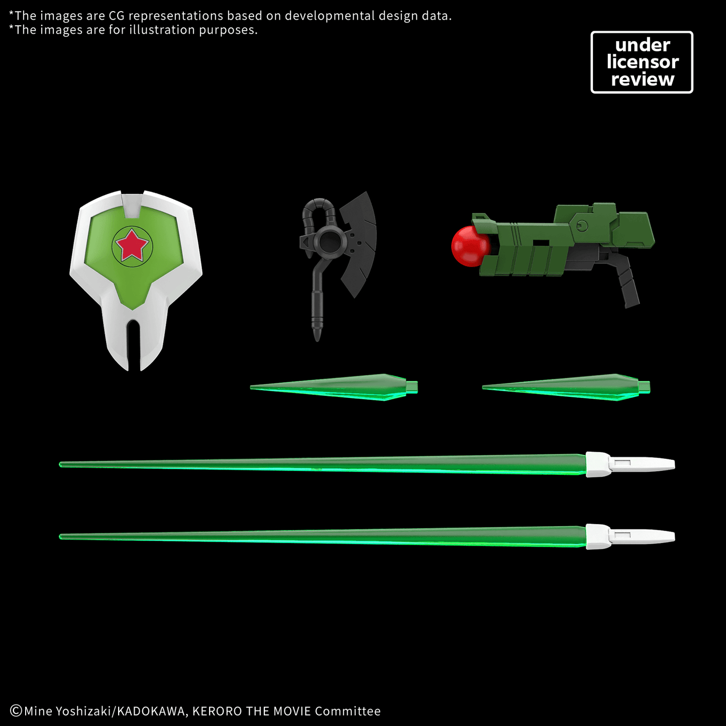 BANDAI HOBBY HG New Keroro Robot(tentative)