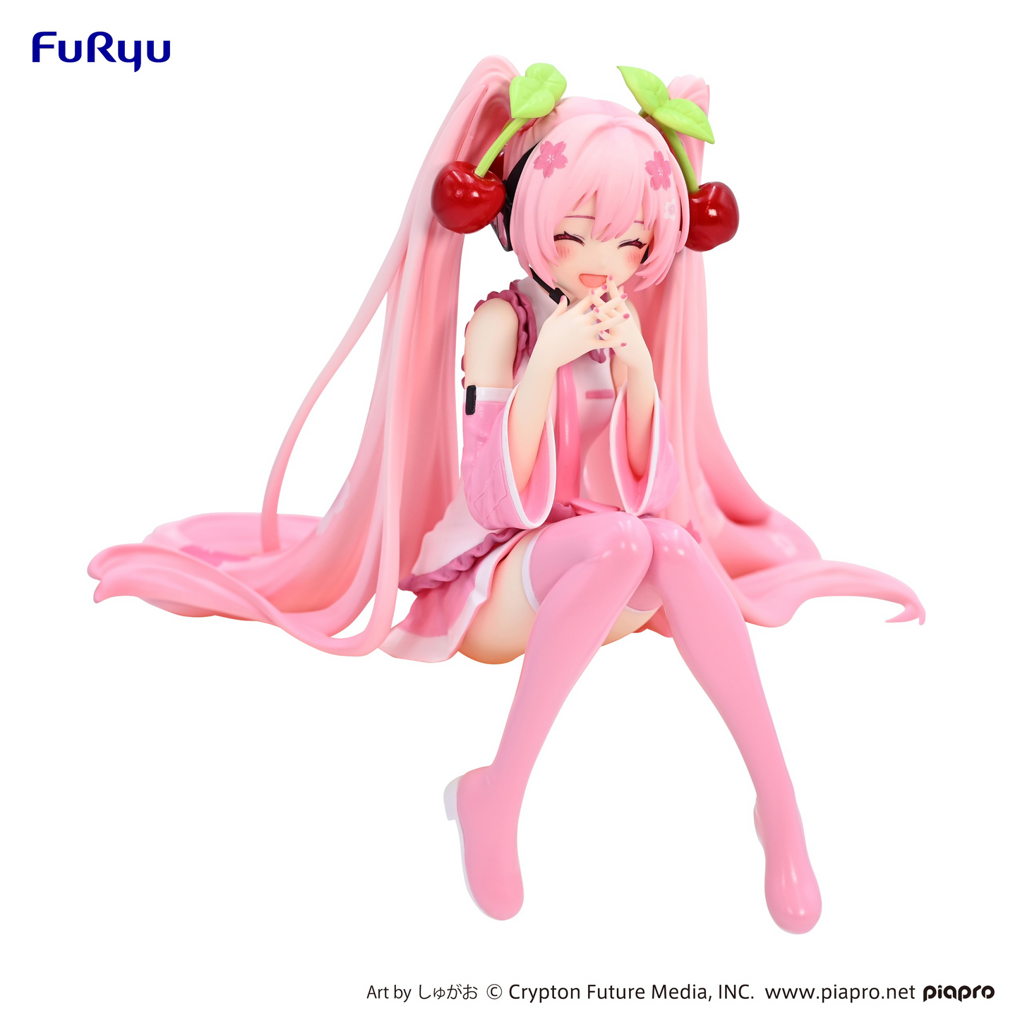 GSC x FURYU Corporation Hatsune Miku Noodle Stopper Figure -Sakura Miku 2023 Smile ver.-