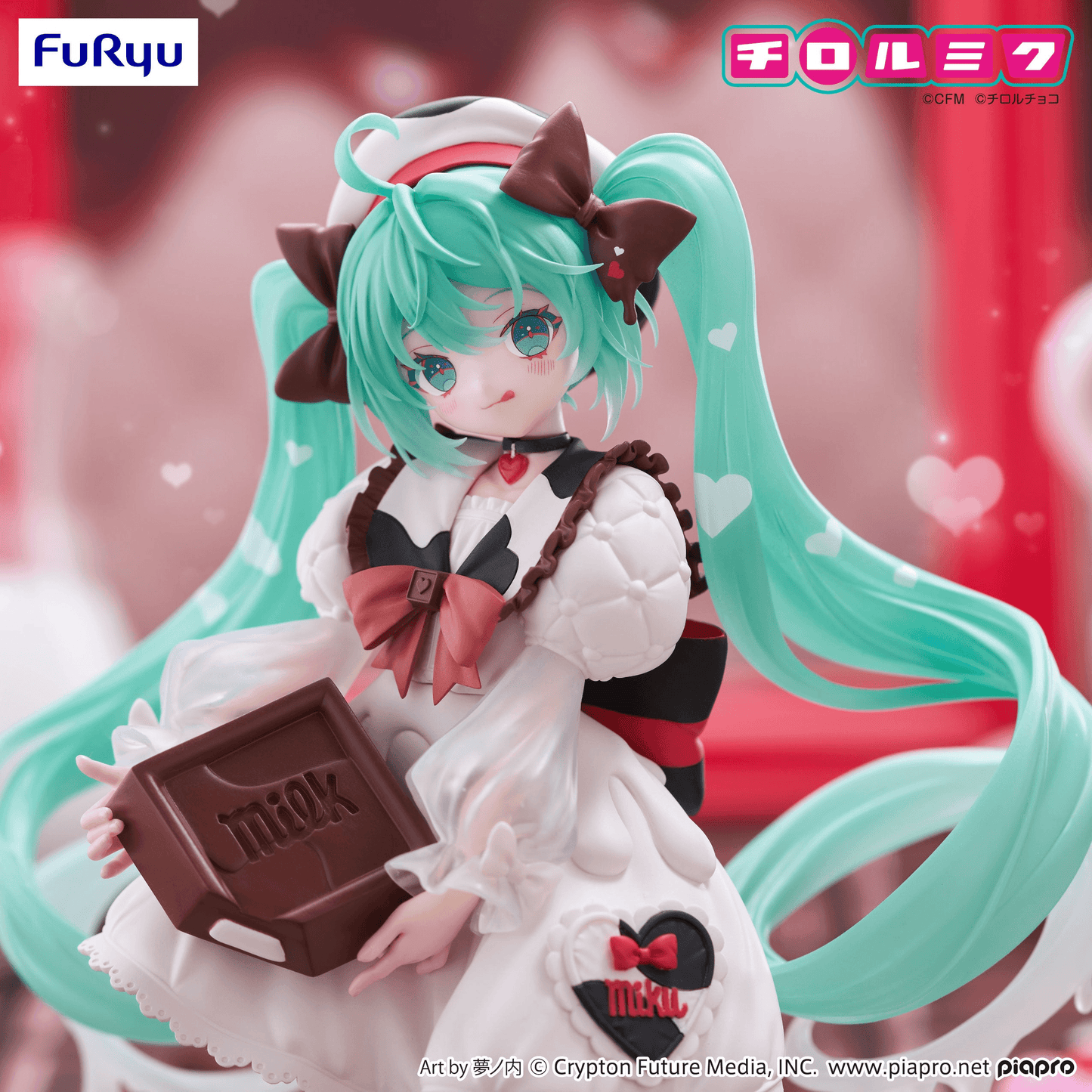 FuRyu Hatsune Miku×TIROL CHOCO Trio-Try-iT Figure -Hatsune Miku×TIROL CHOCO Milk ver.-