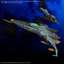BANDAI HOBBY MECHA COLLECTION DX TYPE 1 SPACE FIGHTER ATTACK CRAFT COSMO TIGER II (DOUBLE SEATER/SINGLE SEATER) [2 machine set]