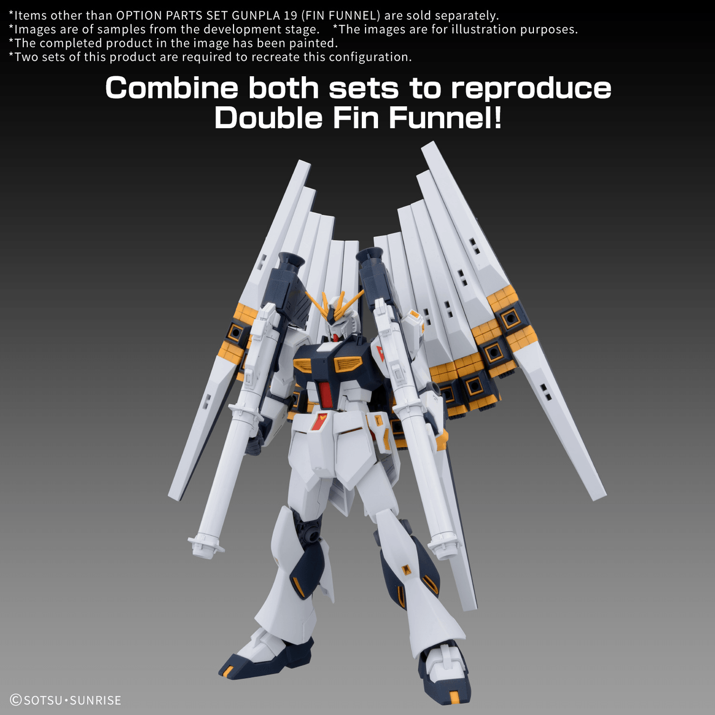 BANDAI HOBBY OPTION PARTS SET GUNPLA 19 (FIN FUNNEL)