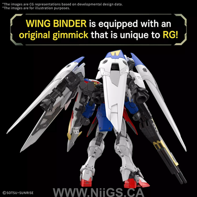 BANDAI HOBBY RG 1/144 WING GUNDAM ZERO