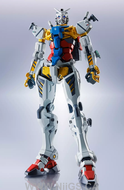TAMASHII NATIONS WHITE GUNDAM "GUNDAM", TAMASHII NATIONS METAL ROBOT SPIRITS