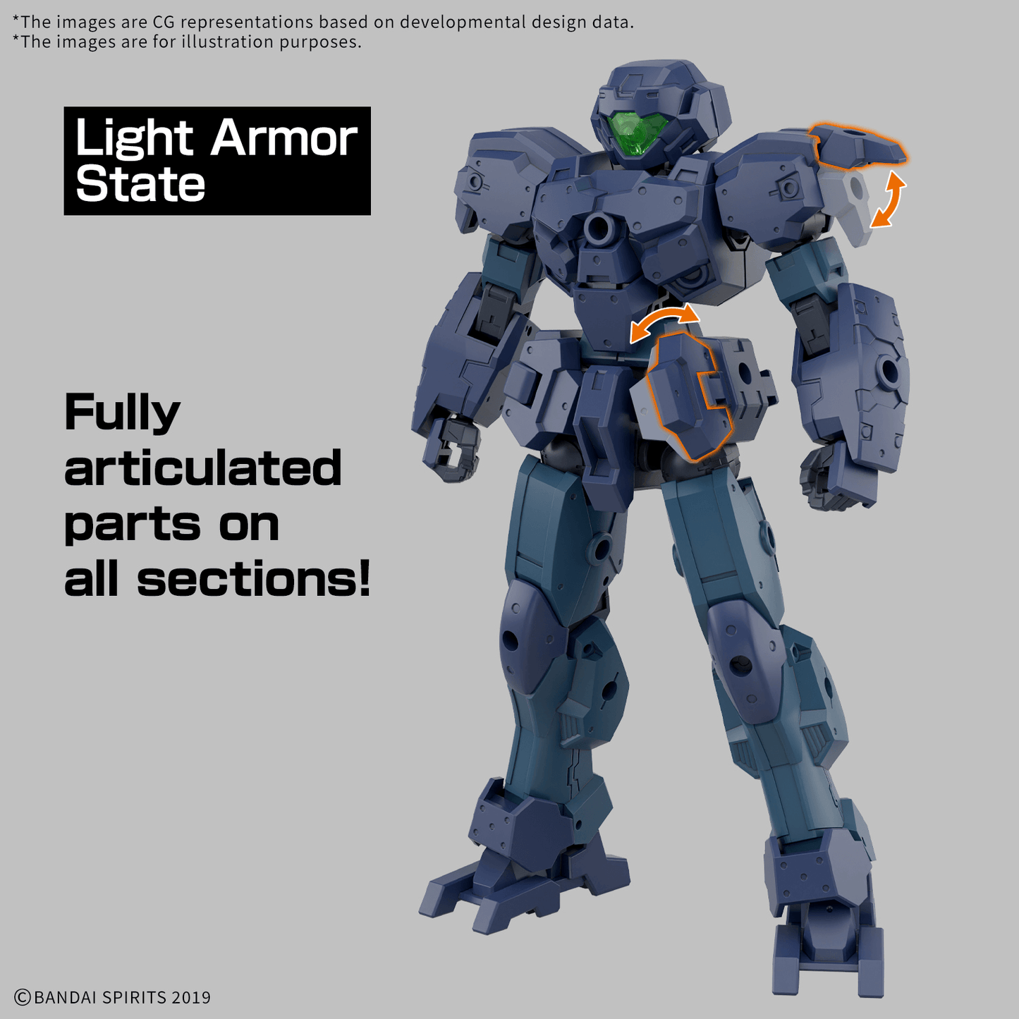 BANDAI HOBBY 30MM 1/144 eEXM-23 TECPROT 01