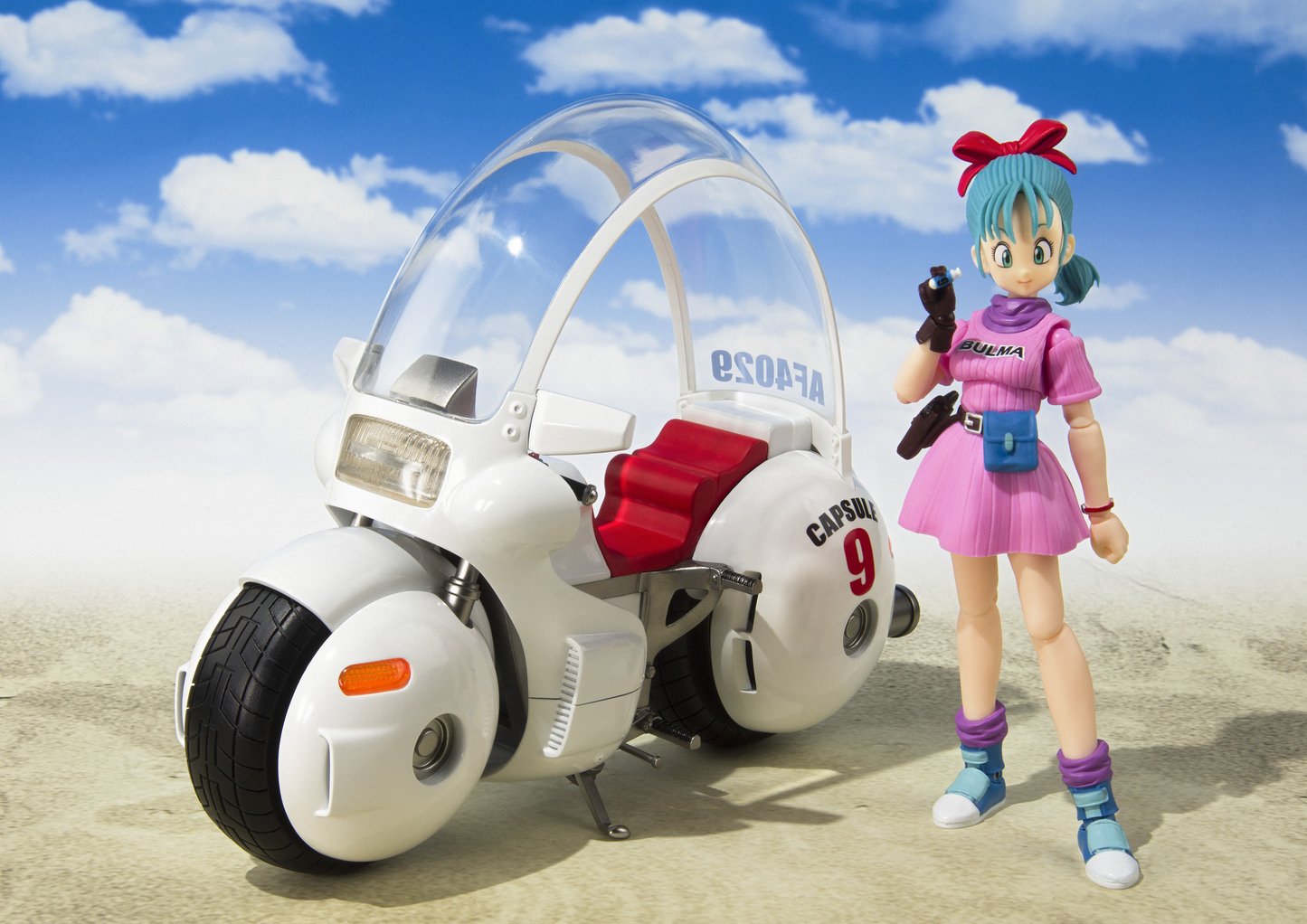 BANDAI Tamashii S.H.Figuarts BULMA‘S MOTORCYCLE -HOIPOI CAPSULE No.9