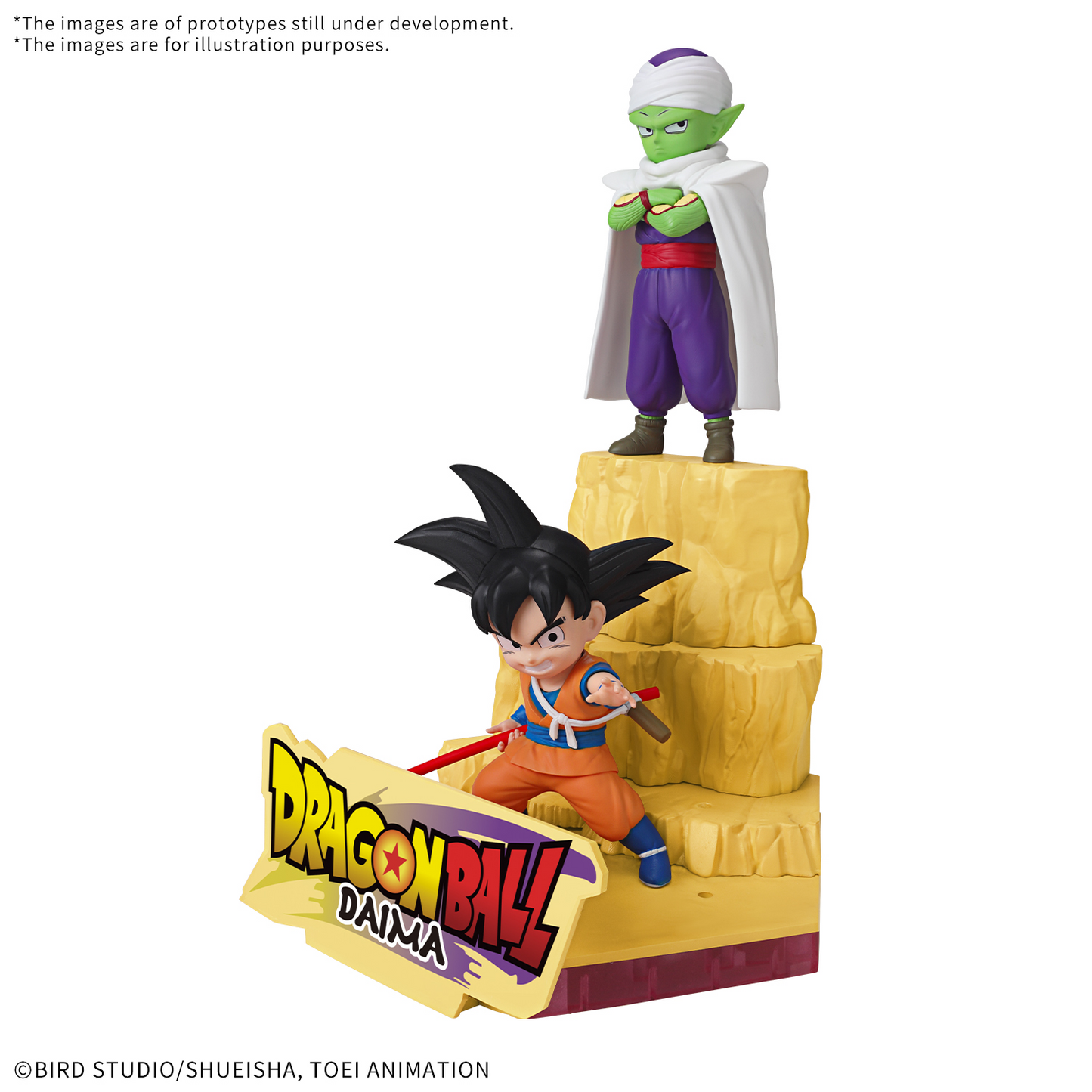 BANDAI HOBBY DRAGON BALL DAIMA MODEL KIT SON GOKU (MINI) & PICCOLO (MINI)