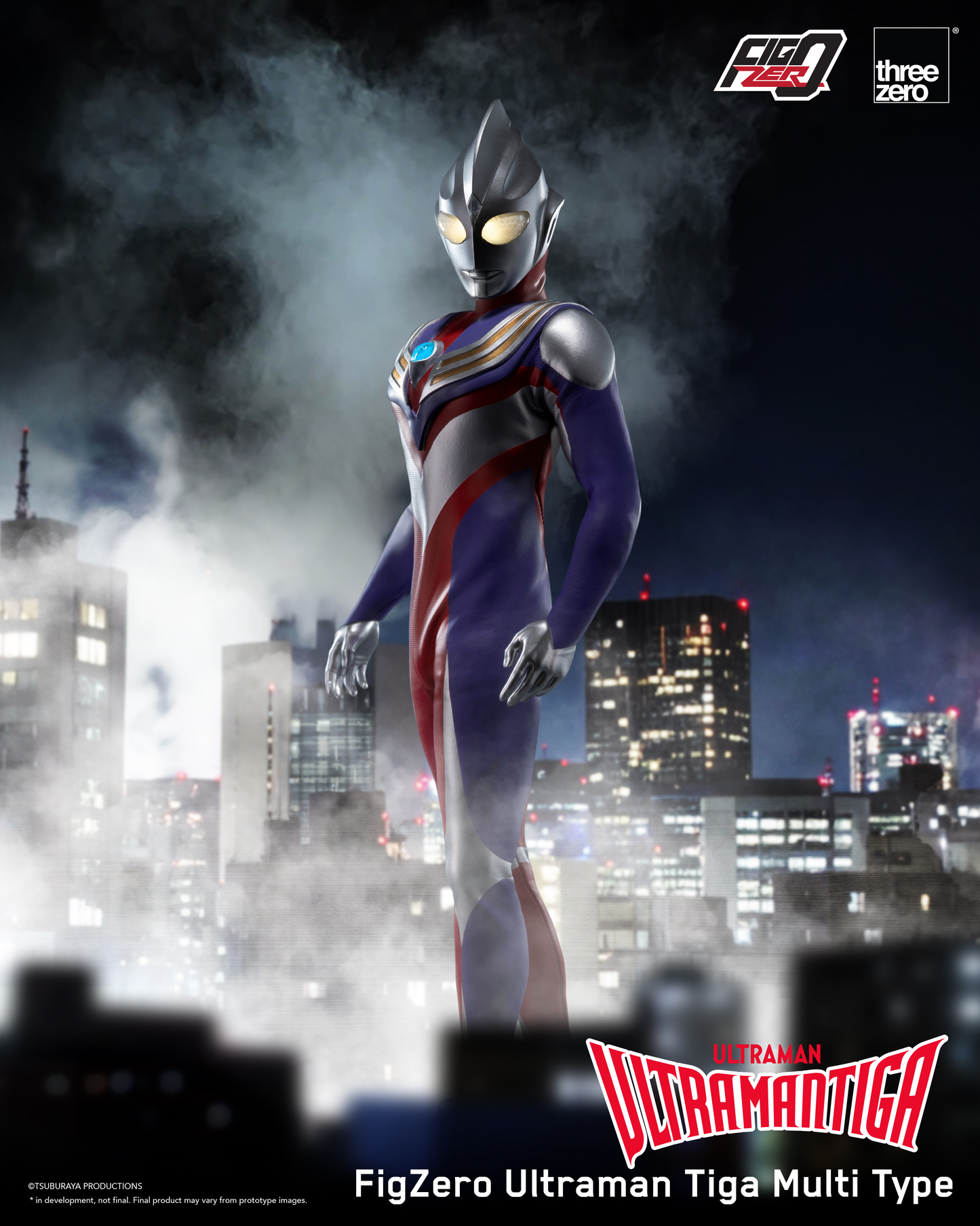 threezero FigZero Ultraman Tiga Multi Type