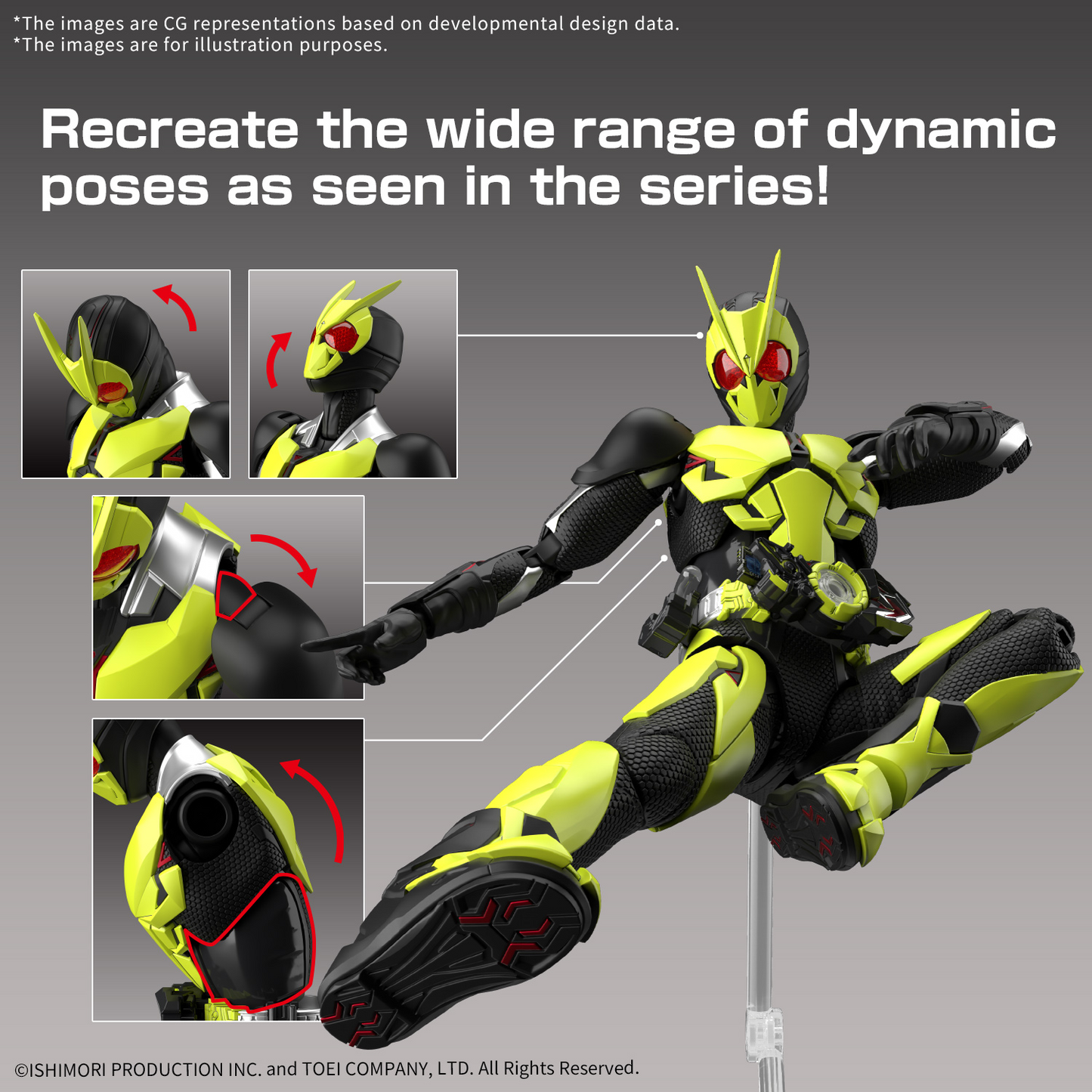 BANDAI Hobby Figure-rise Standard KAMEN RIDER ZERO-ONE RISING HOPPER