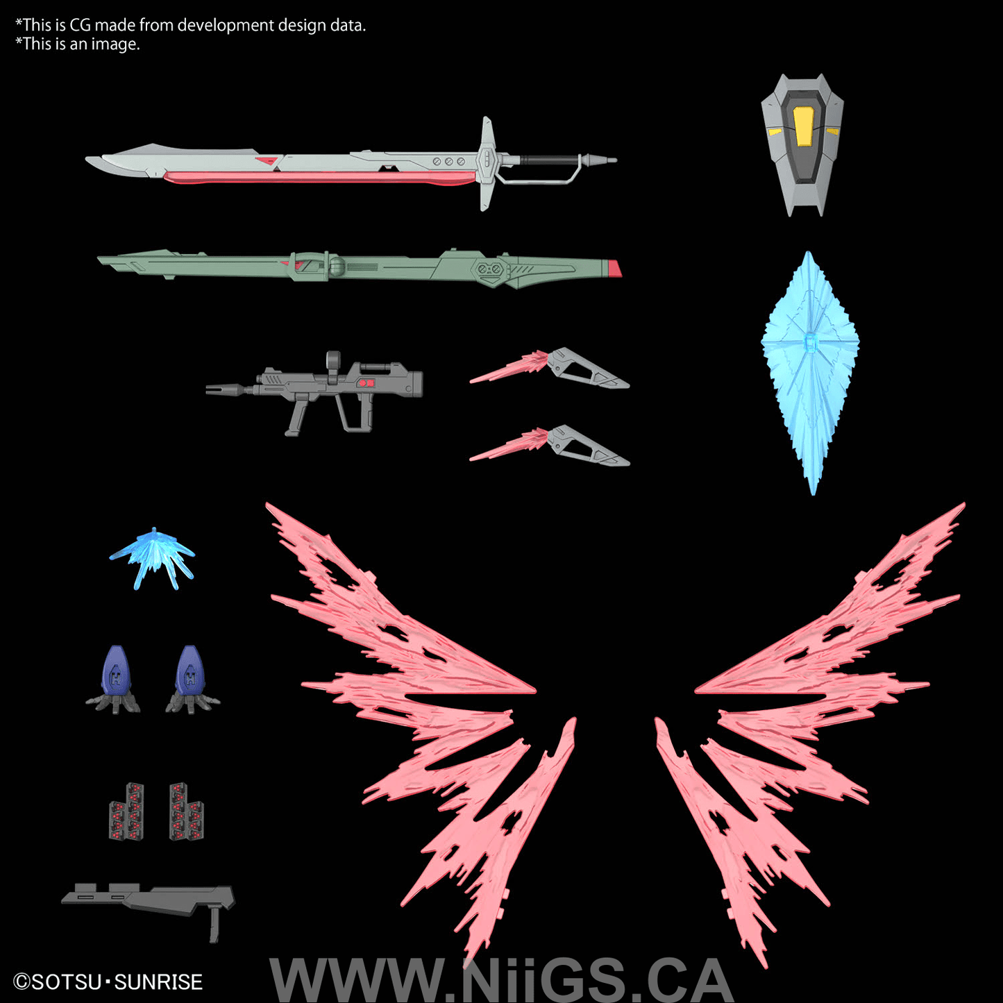 BANDAI Hobby HG 1/144 DESTINY GUNDAM SpecⅡ&ZEUS SILHOUETTE