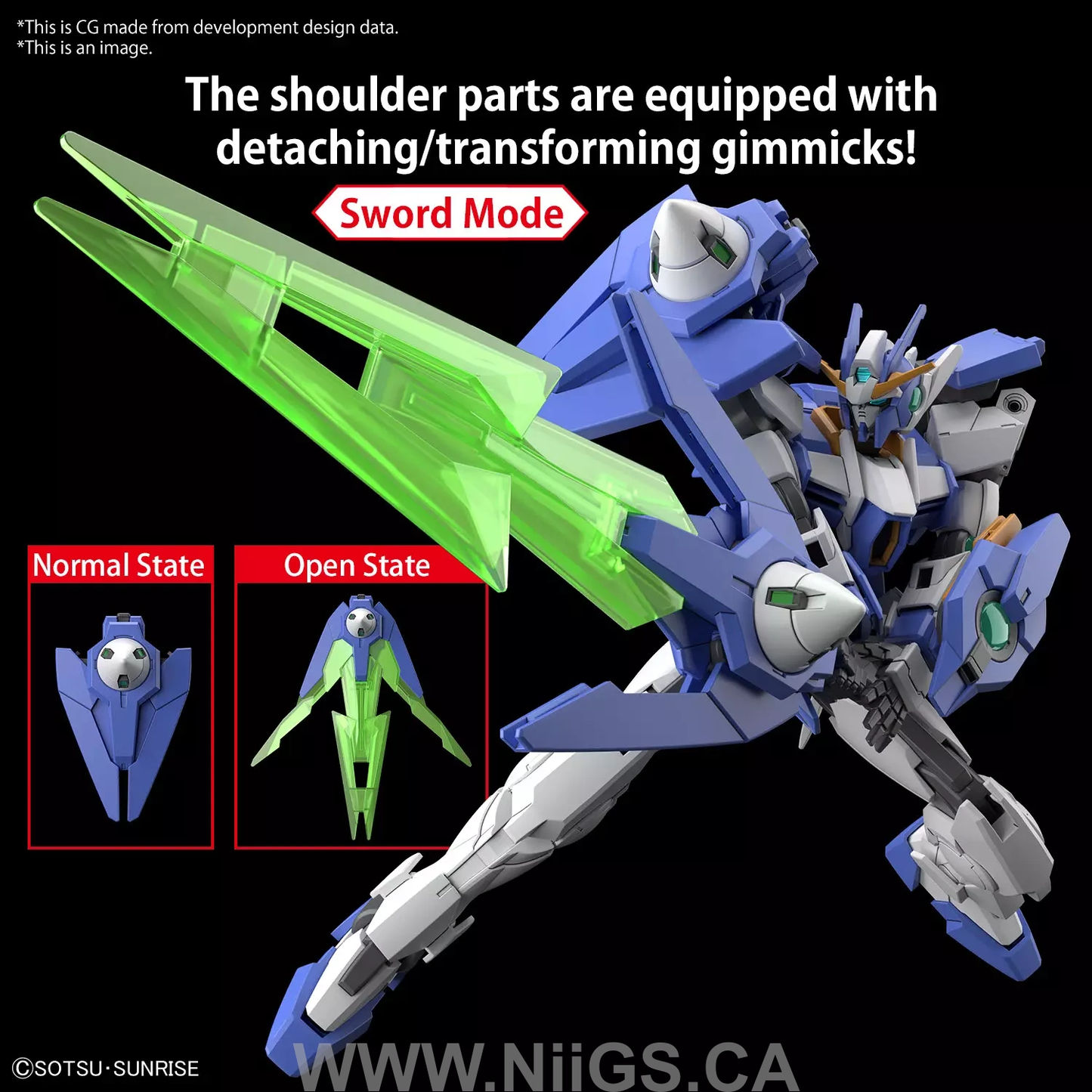 BANDAI HG 1/144 GUNDAM 00 DIVER ARC