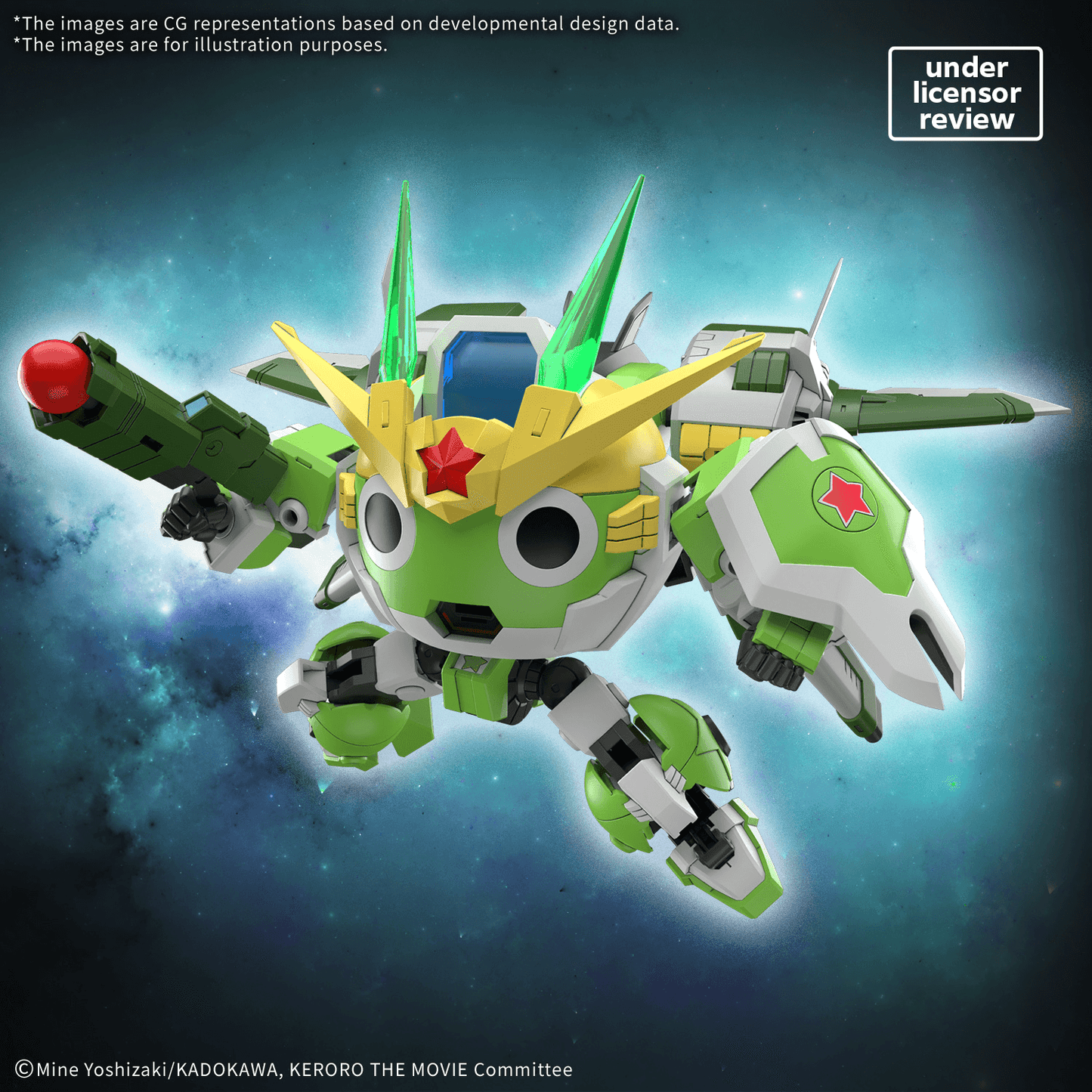BANDAI HOBBY HG New Keroro Robot(tentative)