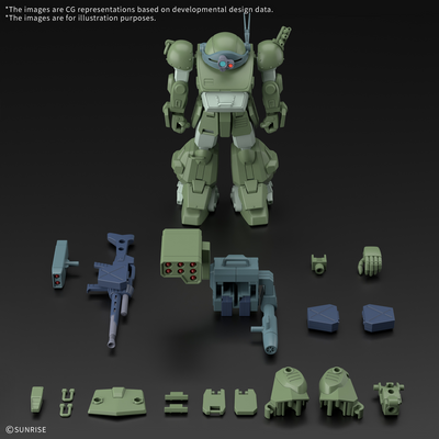 BANDAI HOBBY HG SCOPEDOG TURBO CUSTOM