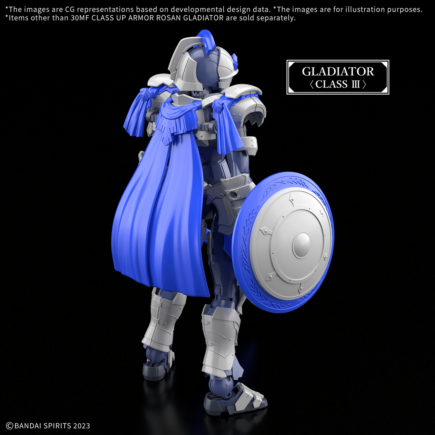 BANDAI HOBBY 30MF CLASS UP ARMOR ROSAN GLADIATOR