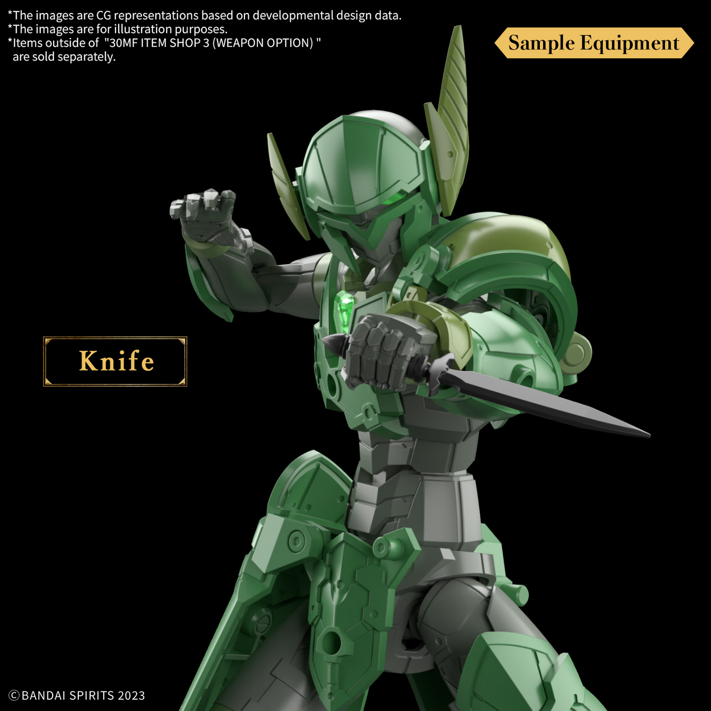 BANDAI HOBBY 30MF ITEM SHOP 3 (WEAPON OPTION)