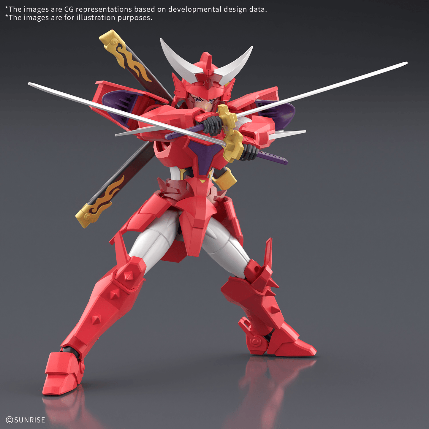 BANDAI HOBBY 30MF Yoroi-Shinden Samurai Troopers(Ronin Warriors) Gai of the Heat
