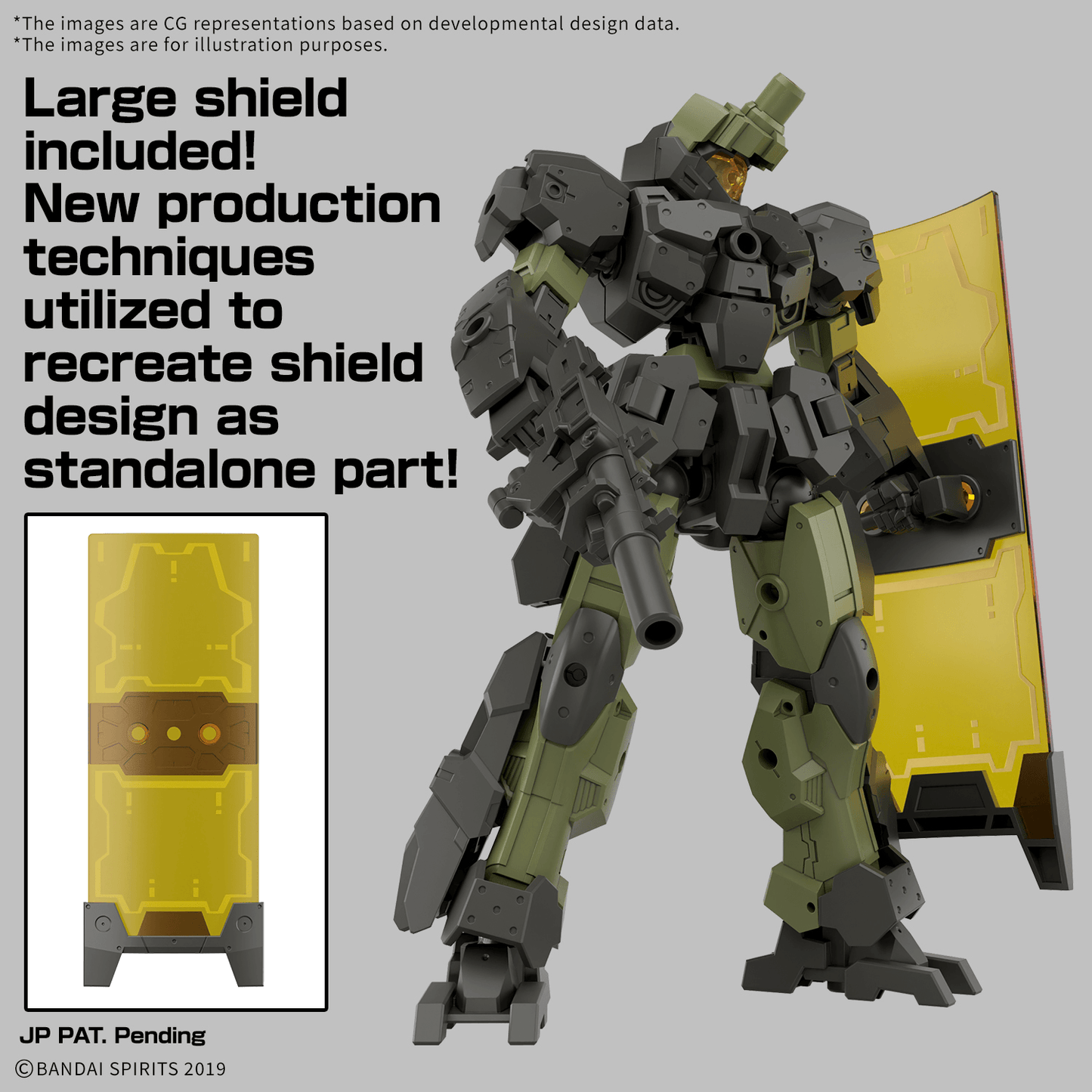 BANDAI HOBBY 30MM 1/144 eEXM-23 TECPROT 02