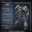 BANDAI Hobby 30MM ARMORED CORE Ⅵ FIRES OF RUBICON RaD CC-2000 ORBITER