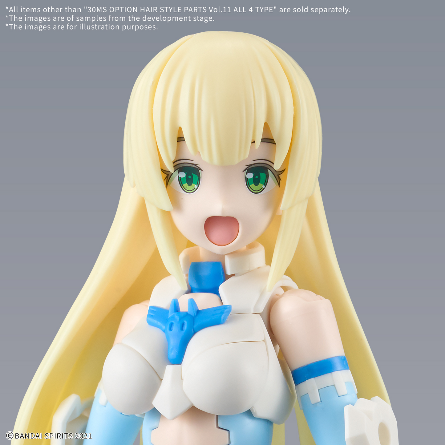BANDAI HOBBY 30MS OPTION HAIR STYLE PARTS Vol.11 ALL 4 TYPES