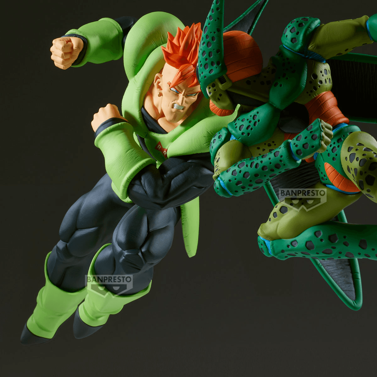 Banpresto DRAGON BALL Z MATCH MAKERS ANDROID 16(VS CELL)